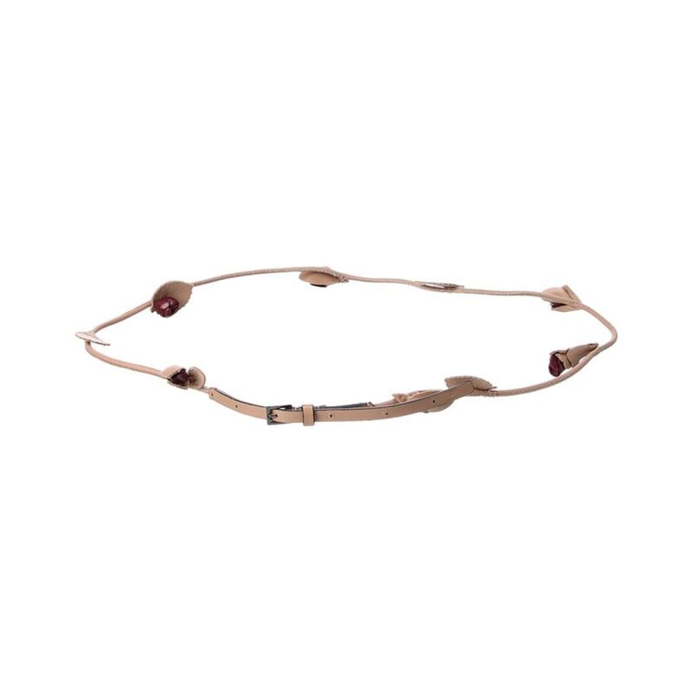 Valentino Leather Belt, Pink